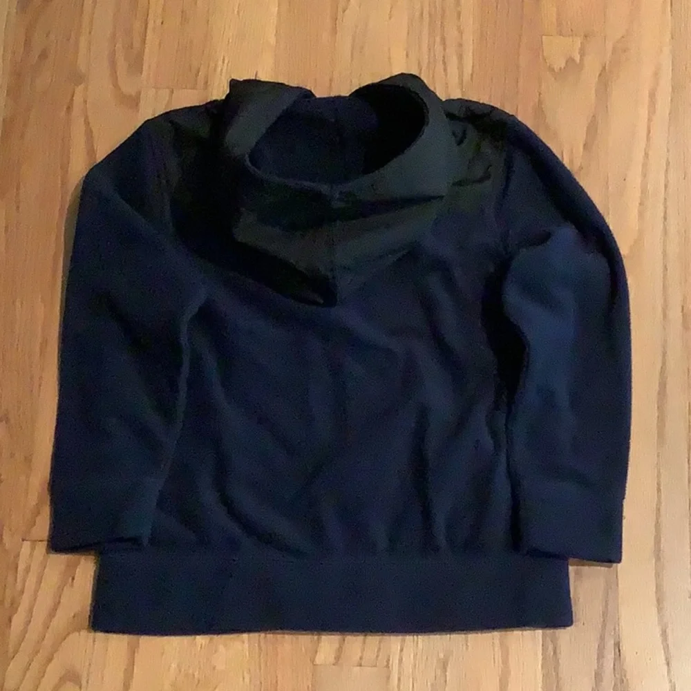 Old Navy: SWEATSHIRT Hoodie Size XS(5) Navy/Black/Electric Green
